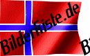 Flaggen - Norwegen (animiertes GIF)