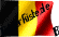 Bandiera del Belgio al vento