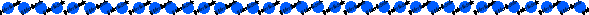 Trennlinie: Blaue Blle (nicht animiert)