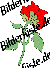 Blumen: Blte 2 - rot (nicht animiert)