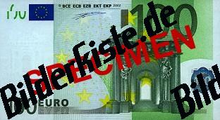 Banknote 100 Euro Vorderseite