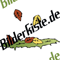 Herbst: Bltter - bunt - fallen