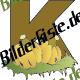 Buchstabe K mit Kürbissen
