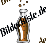 Cola in der Flasche