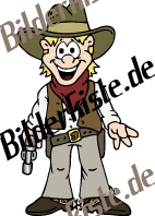 Cowboy mit Colt