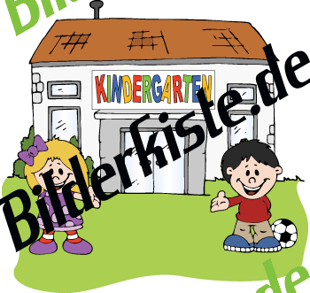 Kindergarten mit Kindern