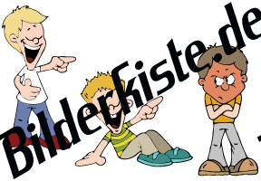 Kinder lachen ein anderes aus