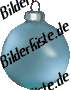 Christmas: Glitter ball - blue (not animated)