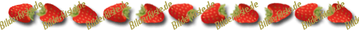 Trennlinie: Erdbeeren mit Schatten (nicht animiert)