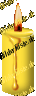 Candles: Candle - yellow (not animated)