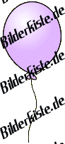 Luftballone: Luftballon - einzeln violet (nicht animiert)