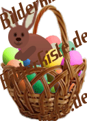 Ostern: Osterkorb - mit Hase 5 (nicht animiert)