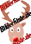 Weihnachten: Rentier - Rudolph (animiertes GIF)