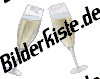 New Year's Eve: Champagne - glasses toast (not animated)