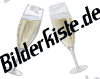 Silvester: Sekt - Sektglser stoen an (animiertes GIF)