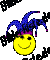 Smilies: Smiley jester (animated GIF)