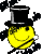 Smilies: Smiley magician (animated GIF)