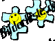 Smilies: Smilie Puzzle (animiertes GIF)