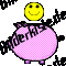 Smilies: Smiley piggy bank (animated GIF)