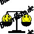 Smilies: Smilie Waage (animiertes GIF)