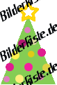 Natale: albero di Natale con stella sulla punta
