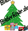 Weihnachten: Weihnachtsbaum - mit Geschenken (nicht animiert)