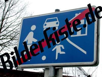 verkehrszeichen Spielstrasse ende