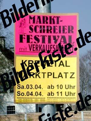 Werbeplakat 