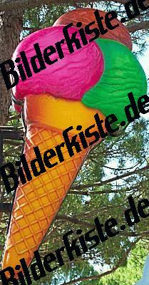 Eis-Reklame .