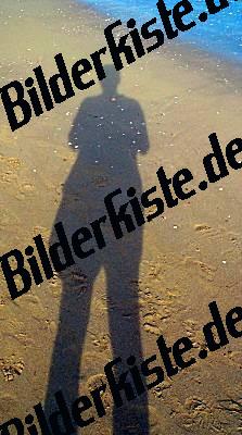 Schatten am Strand