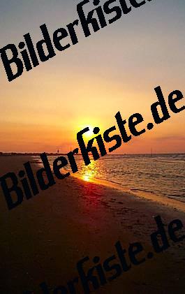 Sonnenuntergang am Strand