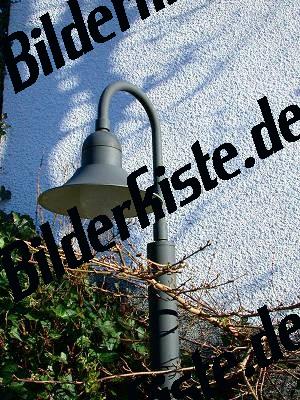 Lampe im Garten