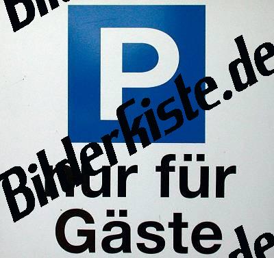 Schild Parkplatz