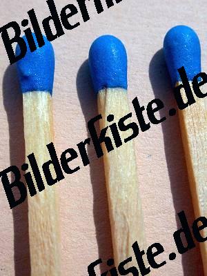 Fiammiferi blu