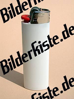 Feuerzeug Weiss