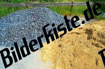 Schotter Sand