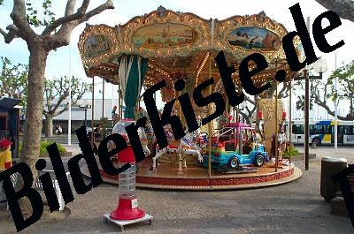 Carousel on a funfair