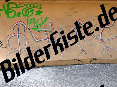 Graffiti auf Wand