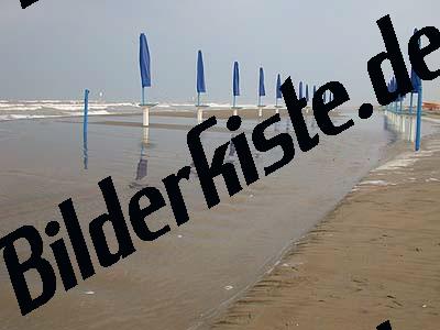 Strand Hochwasser