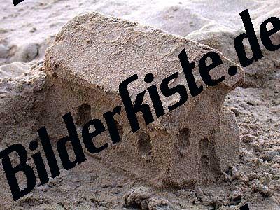 Haus aus Sand