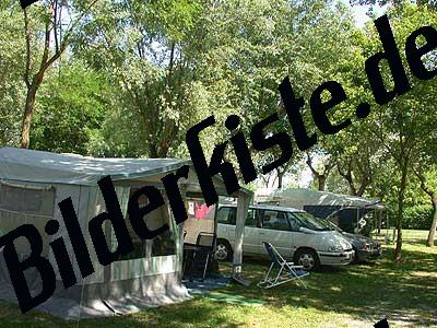 Zelt auf Campingplatz
