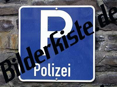 Polizei Schild