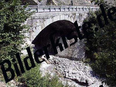 Bridge in the mountains