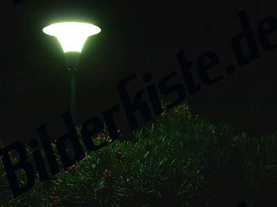 Lampe bei Nacht