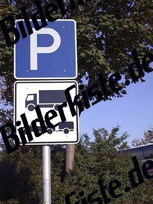 Verkehrszeichen Parkplatz