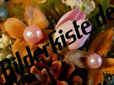 Tischdeko Plastikblume