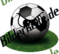 Fu�ball: Ball auf Rasen ist B�se (nicht animiert)