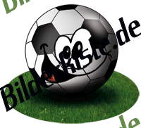 Fu�ball: Ball auf rasen lacht (nicht animiert)