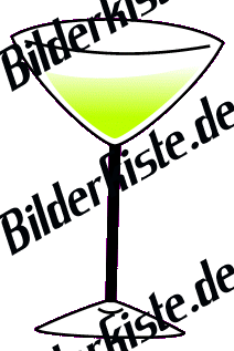 Silvetser: Sektglas 2 - stehend (nicht animiert)