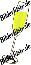 Silvetser: Sektglas 3 - schr�g (nicht animiert)